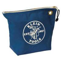 Zipper Tool Pouch, Canvas, 1 Pockets, Blue OSI Industrial Sales