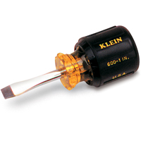 Heavy-Duty Slot Keystone Screwdriver, 5/16", 3-7/16" L, Cushion Grip Handle OSI Industrial Sales