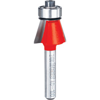 Router Bit - Chamfer Bit, 23/32" Dia., 1/4" Shank OSI Industrial Sales