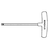 Individual Hex Keys - SAE, Ball End, 3/32" x 6" L, T Handle OSI Industrial Sales