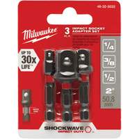 Shockwave Impact Driver Socket Adapter Set, 1/4" Drive Size, Ball, 1-7/8" L OSI Industrial Sales