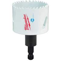 Scie-cloche Hole Dozer avec arbre, 2-1/8", Profondeur de la coupe 1-5/8", Bim&eacute;tal OSI Industrial Sales
