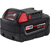 Bloc-piles &agrave; capacit&eacute; &eacute;tendue M18 Redlithium XC5.0 , Lithium-ion, 18 V, 5 A OSI Industrial Sales