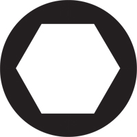 Sixpac Plus Multi-Bit Screwdriver -Replacement Bit, Hex, 1/8", 1/4" Drive OSI Industrial Sales