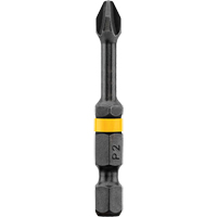 Dewalt 2" Phillips #2 Impact Ready&reg; Bit, Phillips, #2 Tip, 1/4" Drive Size, 2" Length OSI Industrial Sales