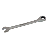 Combination Fixed Head Ratcheting Wrench, 12 Point, 8 mm, Stainless Steel Finish OSI Industrial Sales