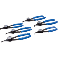 Convertible Retaining Ring Plier Set - Includes Plastic Case, 6 Pieces OSI Industrial Sales