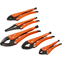 Locking Plier Set, 5 Pieces OSI Industrial Sales