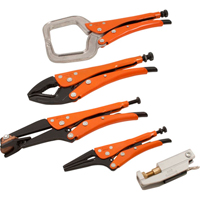 Welding Locking Plier Set, 5 Pieces OSI Industrial Sales