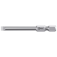 Power Screwdriver Bit, Slot, 3 mm Tip, 1/4" Drive Size, 2-3/4" Length OSI Industrial Sales