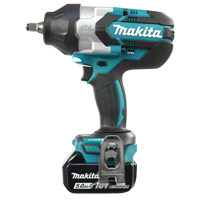 Cordless High Torque Impact Wrench Kit, 18 V, 1/2" Socket OSI Industrial Sales