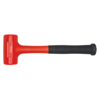 Polyurethane Dead Blow Hammer, 24 oz., Textured Grip, 12" L OSI Industrial Sales