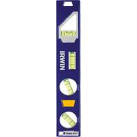 250 Series Heavy-Duty Torpedo Level, 9" L, Aluminum, 4 Vials, Magnetic OSI Industrial Sales