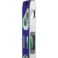 250 Series Heavy-Duty Torpedo Level, 9" L, Aluminum, 4 Vials, Magnetic OSI Industrial Sales