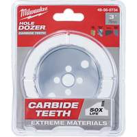 Scie &agrave; bouteur Hole Dozer avec dents au carbure, 3", Profondeur de la coupe 1-63/100", Carbure OSI Industrial Sales