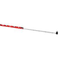 Niveau extensible RedStick, Poutre en I, 12' lo, Aluminium, 3, Magn&eacute;tique OSI Industrial Sales