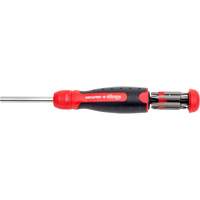 Ratcheting Tamperproof Screwdriver, 8-1/2" L, Cushion Grip Handle OSI Industrial Sales