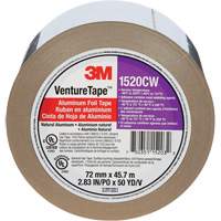 Ruban en aluminium Venture Tape, &eacute;paisseur 1,8 mils, 72 mm (3") x 45,7 m (150') OSI Industrial Sales