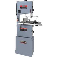 2-Speed 14" Wood Band Saw, Vertical, 120 V, 1476 SFPM/3280 SFPM OSI Industrial Sales