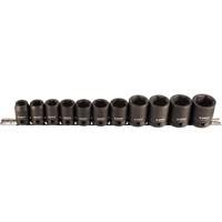 Jeu de douilles, 11 Mcx, Chocs, Prise de 1/2" OSI Industrial Sales