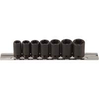 Jeu de douilles magn&eacute;tiques, 7 Mcx, Chocs, Prise de 1/4" OSI Industrial Sales