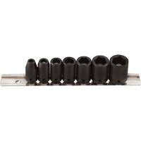 Jeu de douilles magn&eacute;tiques, 7 Mcx, Chocs, Prise de 1/4" OSI Industrial Sales