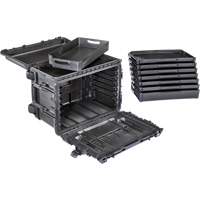 Gen 2 Mobile Tool Chest, 24" W, 6 Drawers, Black OSI Industrial Sales