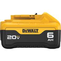 Max XR&reg; Premium Battery Pack, Lithium-Ion, 20 V, 6 Ah OSI Industrial Sales