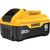 Max XR&reg; Premium Battery Pack, Lithium-Ion, 20 V, 6 Ah OSI Industrial Sales