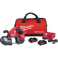 M18 Fuel Compact Band Saw Kit, 18 V, 3-1/4" Capacity OSI Industrial Sales