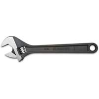 Adjustable Wrench - Boxed, 12" L, 1-1/2"/39 mm Max Width, Black Oxide OSI Industrial Sales