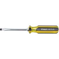 Tournevis pour &eacute;crous &agrave; fente 100 PLUS, Tige de 1/4", Carr&eacute;e, 8-3/16" lo, Prise en Plastique OSI Industrial Sales