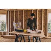 Organisateur profond pour professionnel, 17-1/2" la x 4-1/2" p x 14" h, Noir/Jaune OSI Industrial Sales