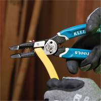 Klein-Kurve&reg; Heavy-Duty Wire Stripper, Cutter & Crimper Multi-Tool, 8-1/4" L, 8 - 20 AWG OSI Industrial Sales