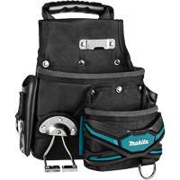 TH3 Roofer & General-Purpose Pouch, Multiple Tool Holder, Leather/Polyester/Polypropylene, 2 Pockets OSI Industrial Sales