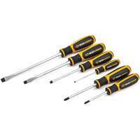 Phillips&reg;/Slotted Dual Material Screwdriver Set, 6 Pcs. OSI Industrial Sales