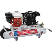 Compresseur d'air sur brouette, Essence, 10 gal. (12 gal. US), 150 PSI OSI Industrial Sales