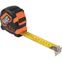 Magnetic Double-Hook Tape Measure, 7.5 m, 1/16"/1 mm Graduations OSI Industrial Sales