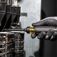 15-in-1 Multi-Bit Ratcheting Screwdriver, 8-3/4" L, Cushion Grip Handle OSI Industrial Sales