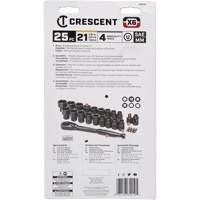 Mechanic's Tool Set, 25 Pcs, 3/8" Drive Size OSI Industrial Sales