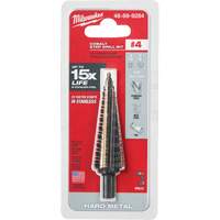 Foret &eacute;tag&eacute;, 3/16"/#4 - #4/7/8", Incr&eacute;ments de 1/32", Acier rapide au cobalt OSI Industrial Sales