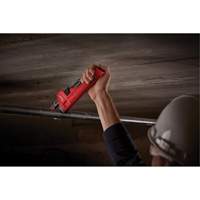 Cheater Adaptable Pipe Wrench, 2-1/2" Jaw Capacity, 18"/24"/10" Long, Powder Coated Finish, Ergonomic Handle OSI Industrial Sales