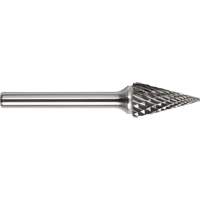 Drillco&reg; Magnum Double Cut Solid Carbide Burr, SM-3, 1/4" Dia., 1/4" Shank, 1" Depth of Cut OSI Industrial Sales