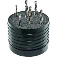 DRILLCO Combined Tap & Drill Set, 6 Pieces, High Speed Steel OSI Industrial Sales