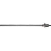 DRILLCO Double Cut Flame Shaped Burr, SG-1L6 OSI Industrial Sales