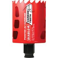 Wood & Metal Hole Saw, 2-1/4", 2-3/8" Depth of Cut, Carbide OSI Industrial Sales