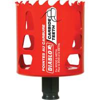 Wood & Metal Hole Saw, 2-1/2", 2-3/8" Depth of Cut, Carbide OSI Industrial Sales