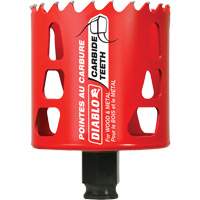 Wood & Metal Hole Saw, 2-5/8", 2-3/8" Depth of Cut, Carbide OSI Industrial Sales