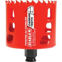 Wood & Metal Hole Saw, 3", 2-3/8" Depth of Cut, Carbide OSI Industrial Sales
