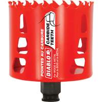 Wood & Metal Hole Saw, 3-1/8", 2-3/8" Depth of Cut, Carbide OSI Industrial Sales